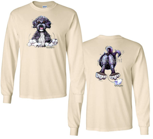 Portuguese Water Dog - Coming and Going - Long Sleeve T-Shirt (Double Sided)