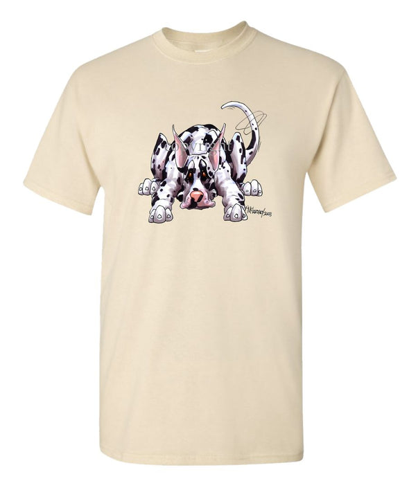 Great Dane  Harlequin - Rug Dog - T-Shirt