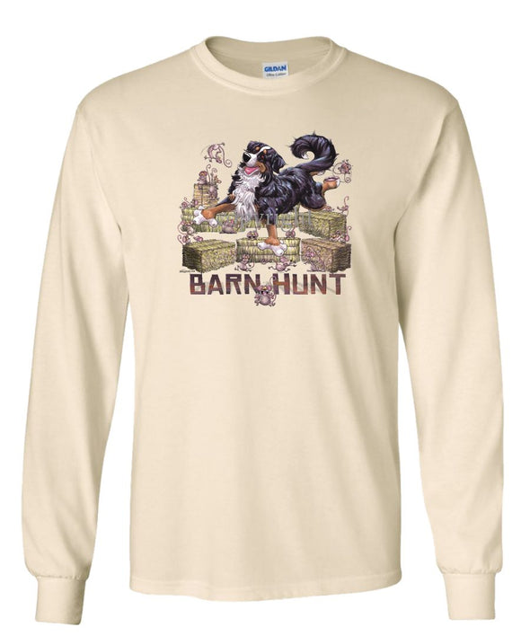 Bernese Mountain Dog - Barnhunt - Long Sleeve T-Shirt