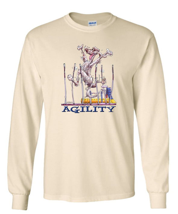 English Setter - Agility Weave II - Long Sleeve T-Shirt