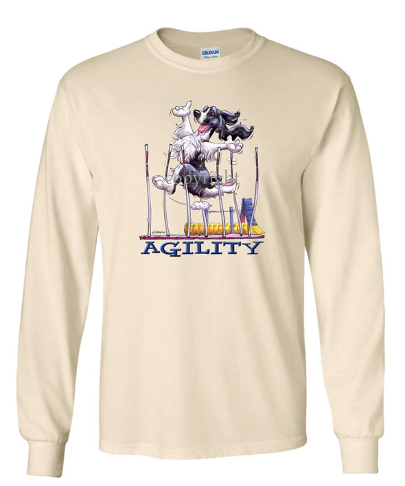 English Springer Spaniel - Agility Weave II - Long Sleeve T-Shirt
