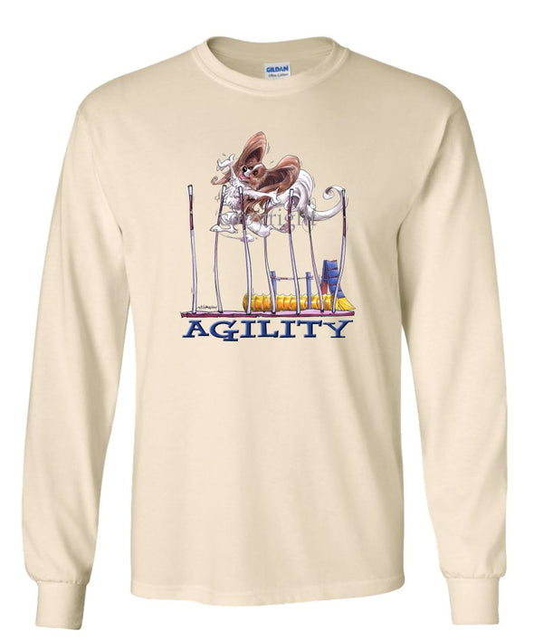 Papillon - Agility Weave II - Long Sleeve T-Shirt