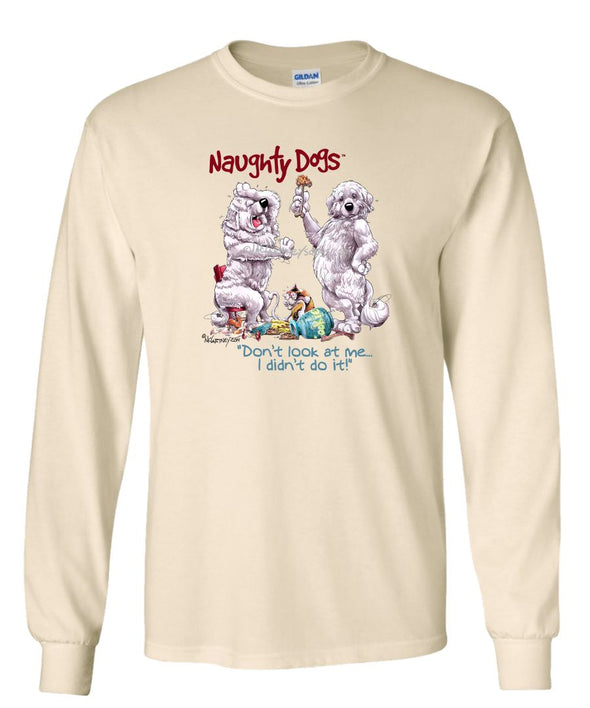 Great Pyrenees - Naughty Dogs - Mike's Faves - Long Sleeve T-Shirt