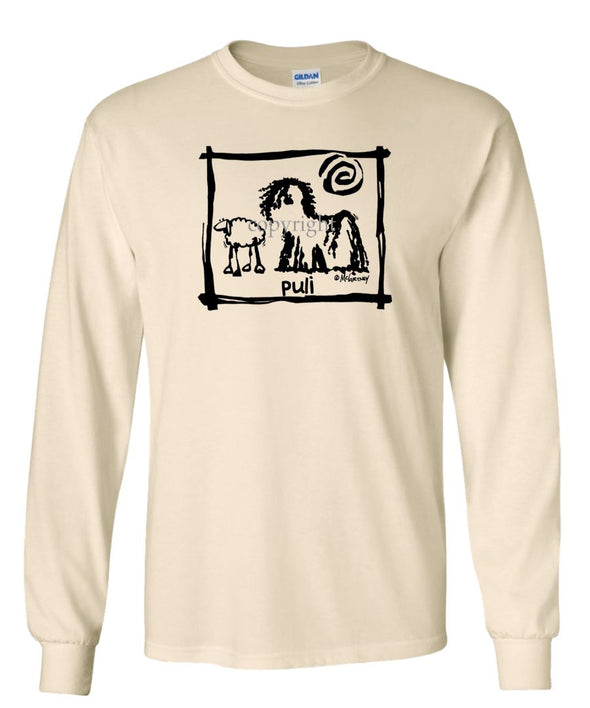 Puli - Cavern Canine - Long Sleeve T-Shirt