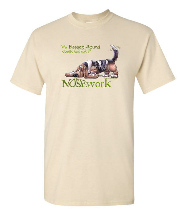 Basset Hound - Nosework - T-Shirt