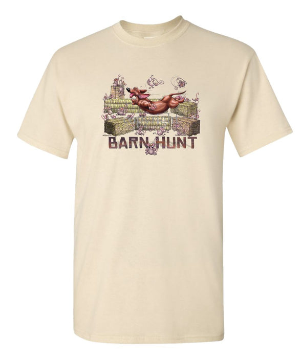 Dachshund  Smooth - Barnhunt - T-Shirt