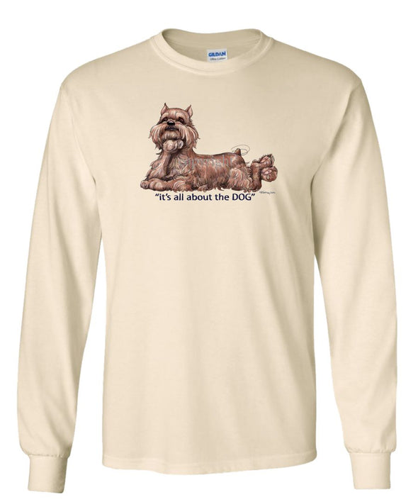 Brussels Griffon - All About The Dog - Long Sleeve T-Shirt