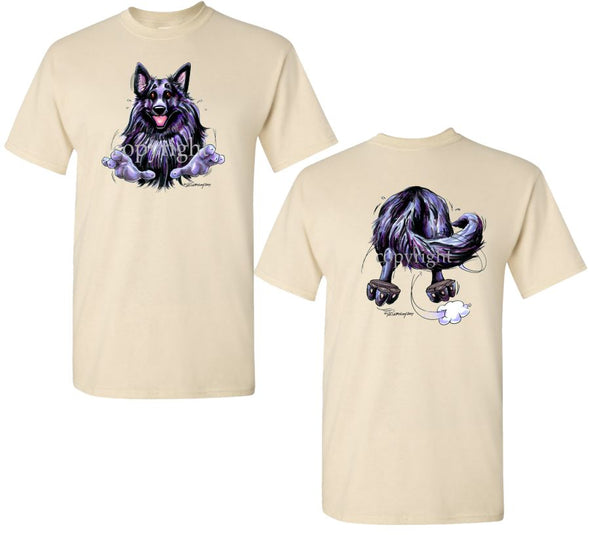 Belgian Sheepdog - Coming and Going - T-Shirt (Double Sided)