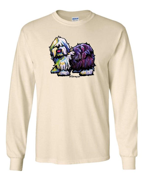 Old English Sheepdog - Cool Dog - Long Sleeve T-Shirt