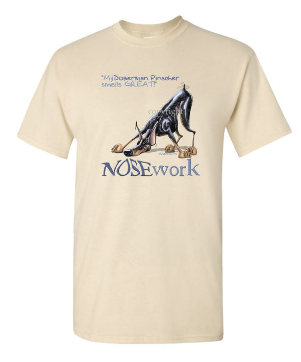 Doberman Pinscher - Nosework - T-Shirt