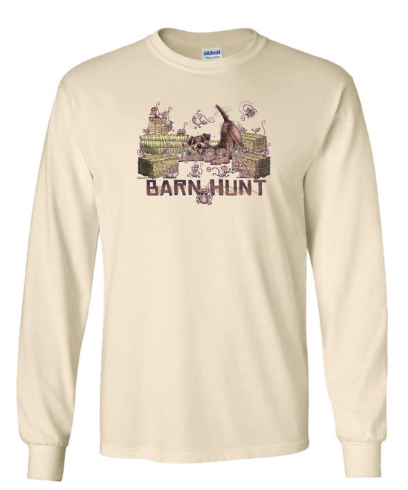 Border Terrier - Barnhunt - Long Sleeve T-Shirt
