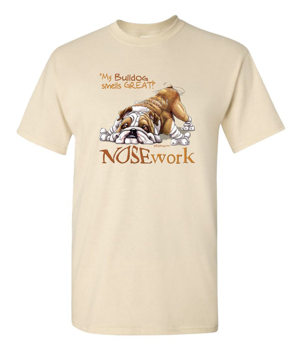Bulldog - Nosework - T-Shirt