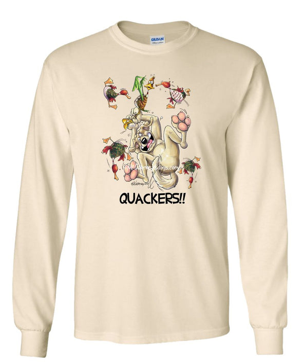 Labrador Retriever  Yellow - Quackers - Mike's Faves - Long Sleeve T-Shirt