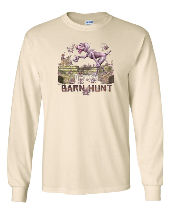 Weimaraner - Barnhunt - Long Sleeve T-Shirt