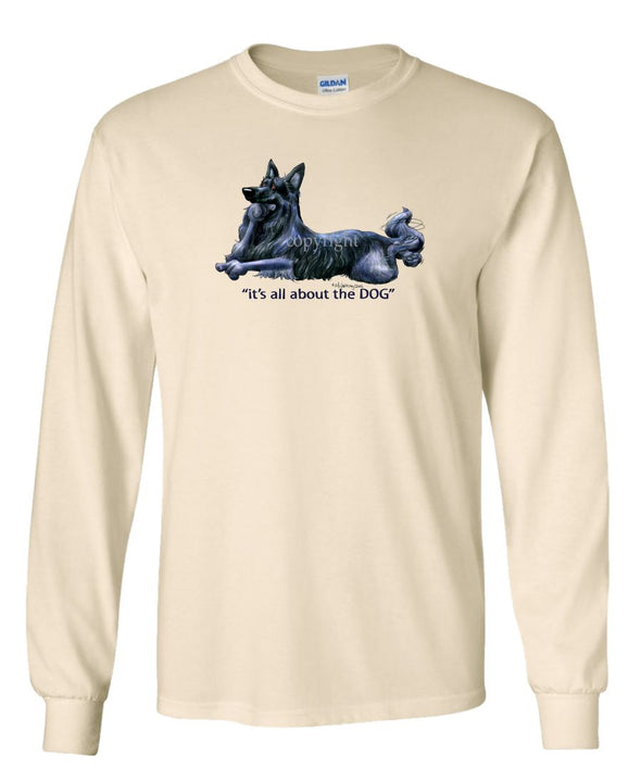 Belgian Sheepdog - All About The Dog - Long Sleeve T-Shirt