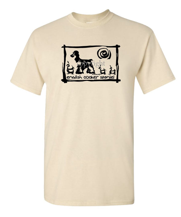 English Cocker Spaniel - Cavern Canine - T-Shirt