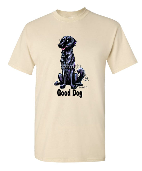 Flat Coated Retriever - Good Dog - T-Shirt