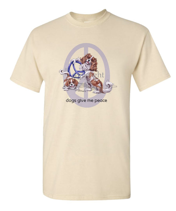 Cavalier King Charles - Peace Dogs - T-Shirt