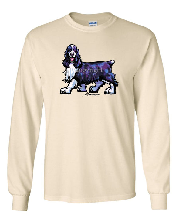 English Springer Spaniel - Cool Dog - Long Sleeve T-Shirt