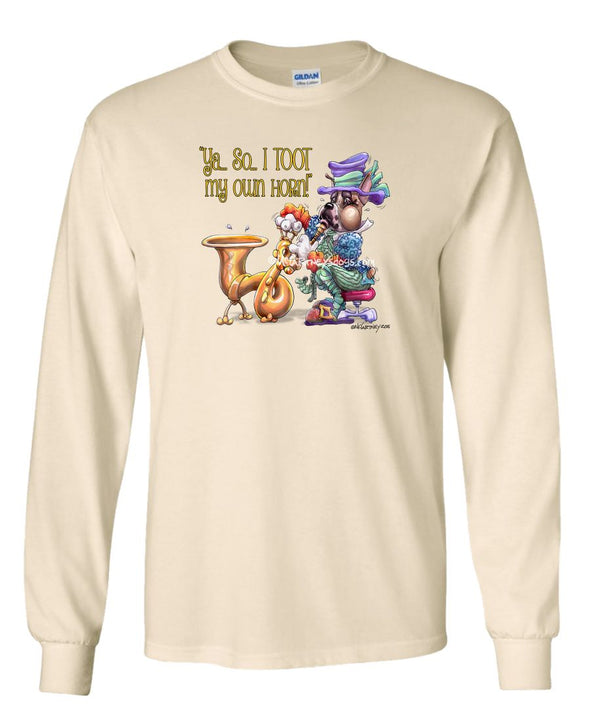 Boxer - Toot My Horn - Mike's Faves - Long Sleeve T-Shirt