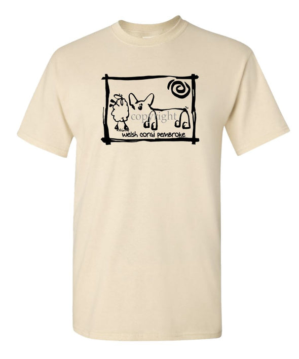Welsh Corgi Pembroke - Cavern Canine - T-Shirt