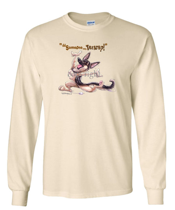 German Shepherd - Treats - Long Sleeve T-Shirt