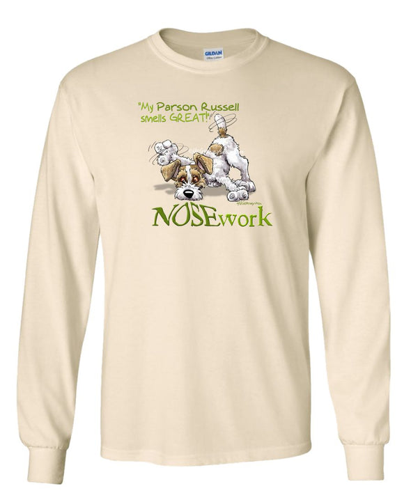 Parson Russell Terrier - Nosework - Long Sleeve T-Shirt