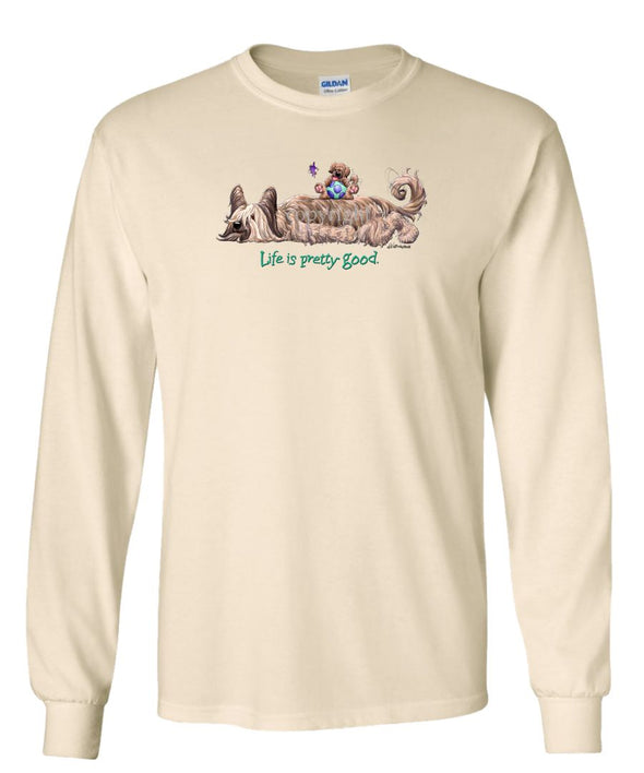 Briard - Life Is Pretty Good - Long Sleeve T-Shirt