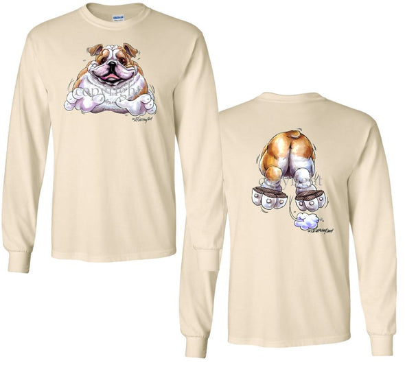 Bulldog - Coming and Going - Long Sleeve T-Shirt (Double Sided)