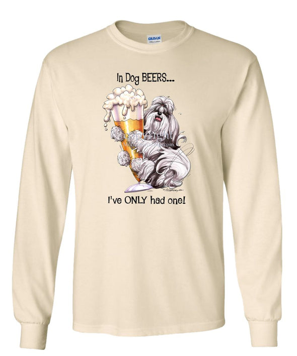 Shih Tzu - Dog Beers - Long Sleeve T-Shirt
