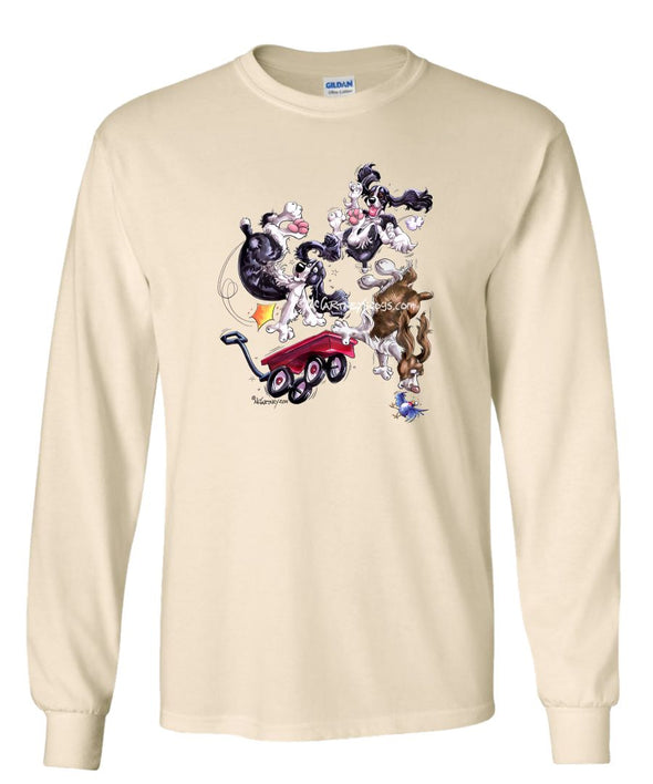 English Springer Spaniel - Group Wagon - Mike's Faves - Long Sleeve T-Shirt