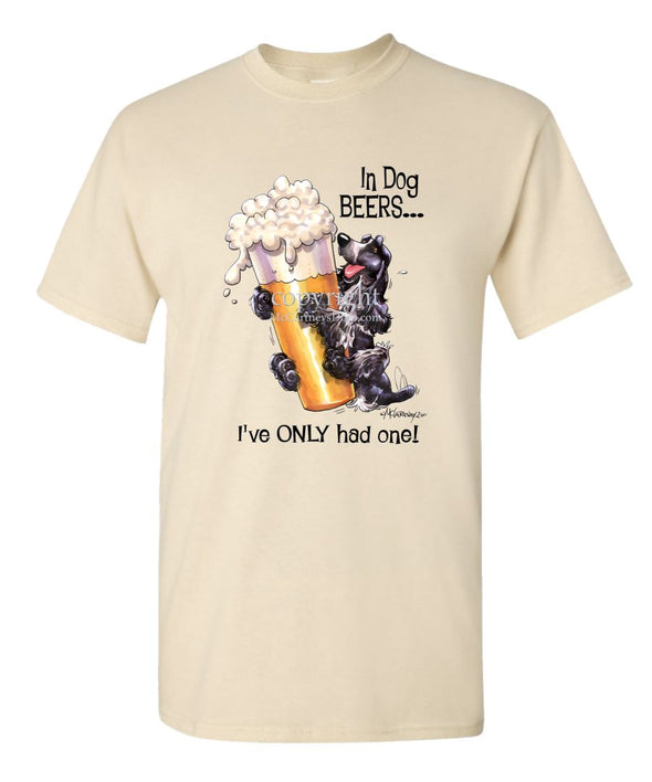 English Cocker Spaniel - Dog Beers - T-Shirt