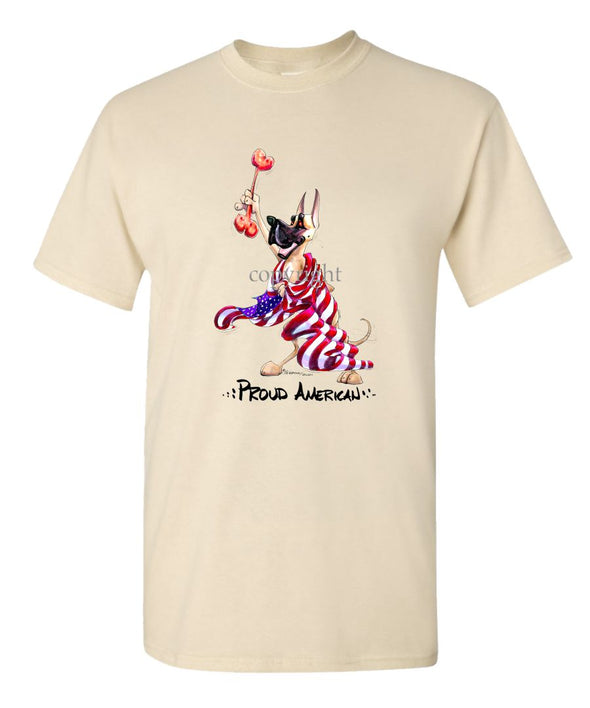 Great Dane - Proud American - T-Shirt