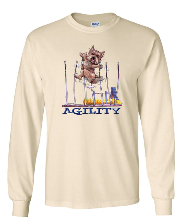 Norwich Terrier - Agility Weave II - Long Sleeve T-Shirt