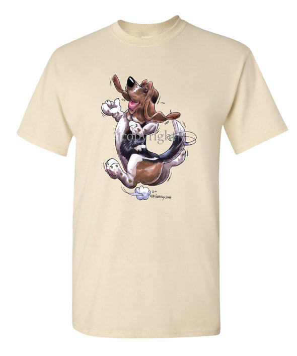 Basset Hound - Happy Dog - T-Shirt