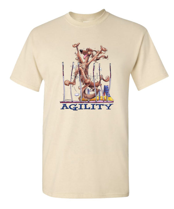 Irish Setter - Agility Weave II - T-Shirt