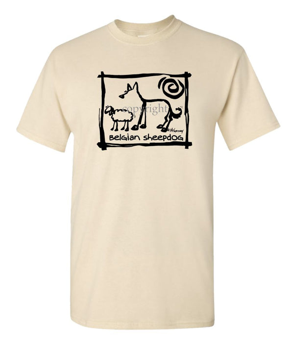 Belgian Sheepdog - Cavern Canine - T-Shirt