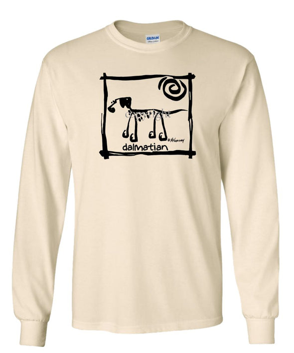 Dalmatian - Cavern Canine - Long Sleeve T-Shirt