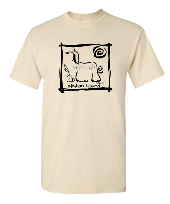 Afghan Hound - Cavern Canine - T-Shirt