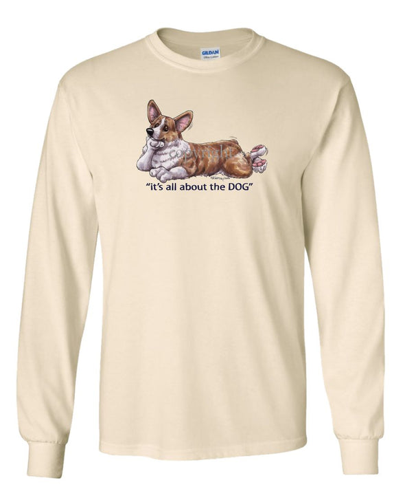 Welsh Corgi Pembroke - All About The Dog - Long Sleeve T-Shirt