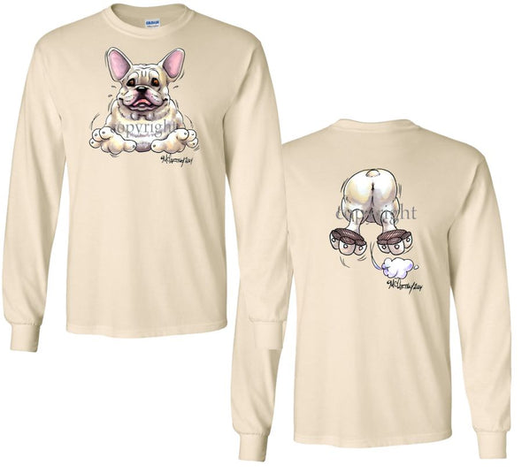 French Bulldog - Coming and Going - Long Sleeve T-Shirt (Double Sided)