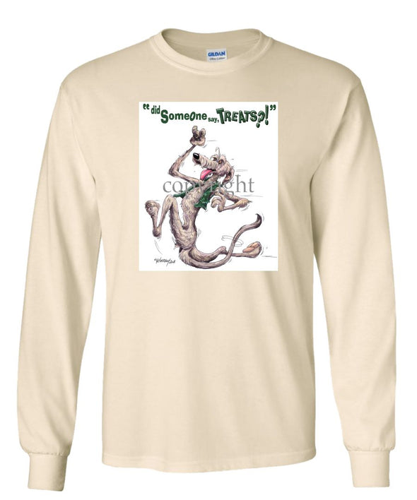 Irish Wolfhound - Treats - Long Sleeve T-Shirt