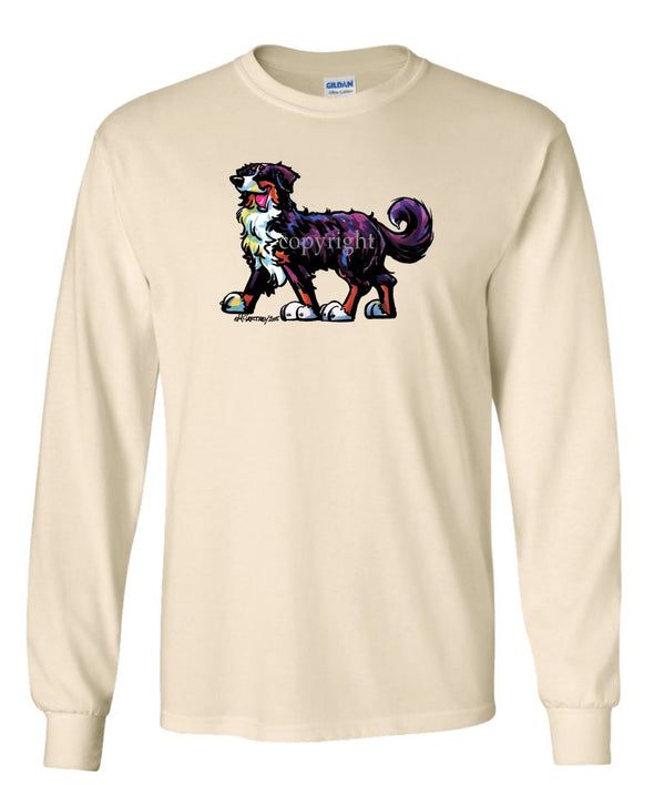 Bernese Mountain Dog - Cool Dog - Long Sleeve T-Shirt