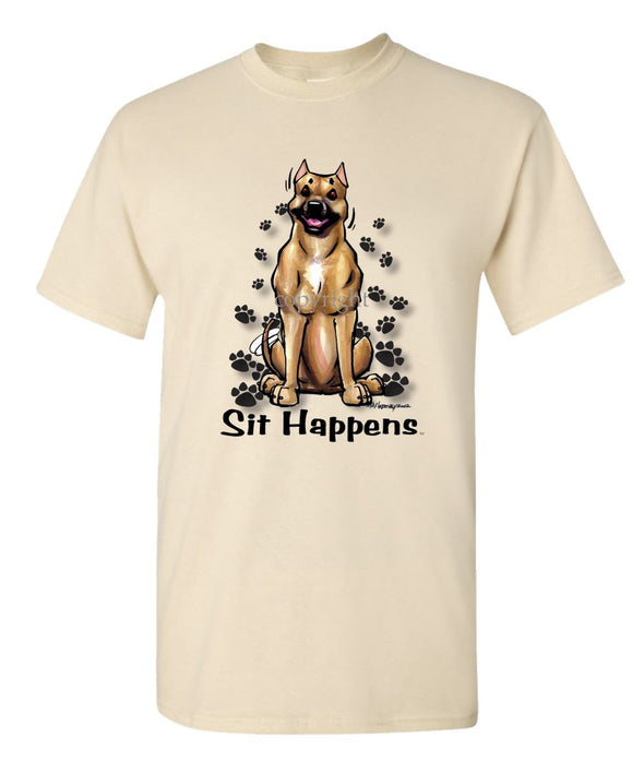 American Staffordshire Terrier - Sit Happens - T-Shirt
