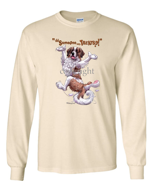 Saint Bernard - Treats - Long Sleeve T-Shirt