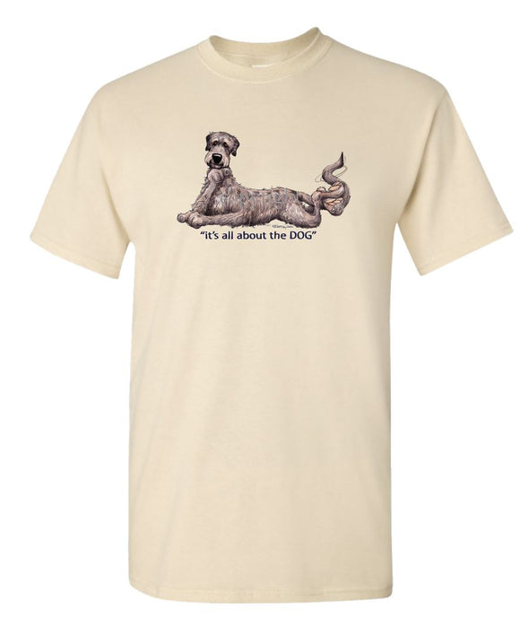 Irish Wolfhound - All About The Dog - T-Shirt