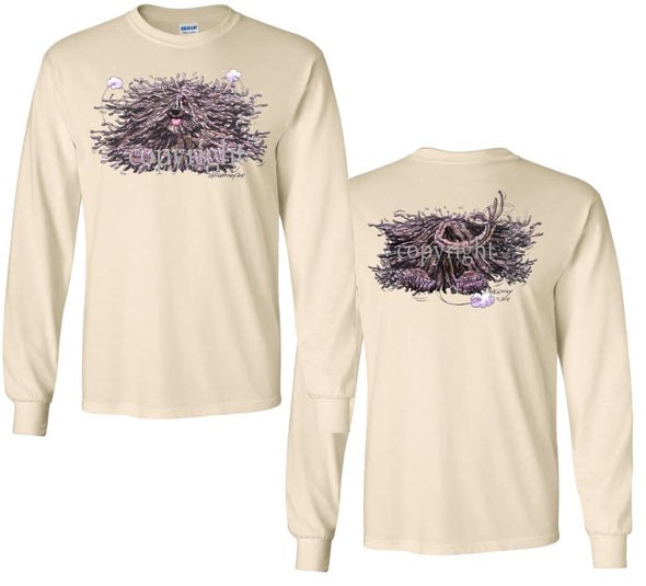 Puli - Coming and Going - Long Sleeve T-Shirt (Double Sided)