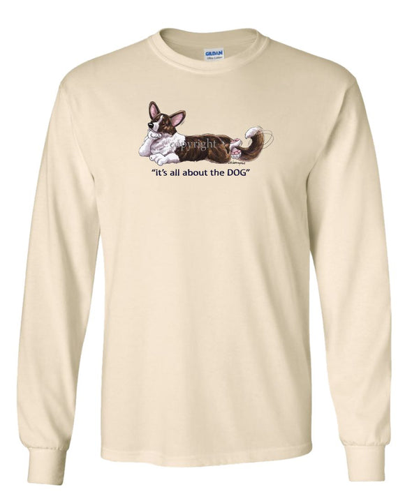 Welsh Corgi Cardigan - All About The Dog - Long Sleeve T-Shirt