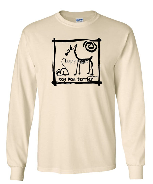 Toy Fox Terrier - Cavern Canine - Long Sleeve T-Shirt