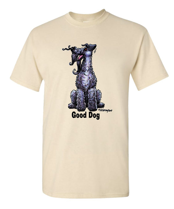 Kerry Blue Terrier - Good Dog - T-Shirt